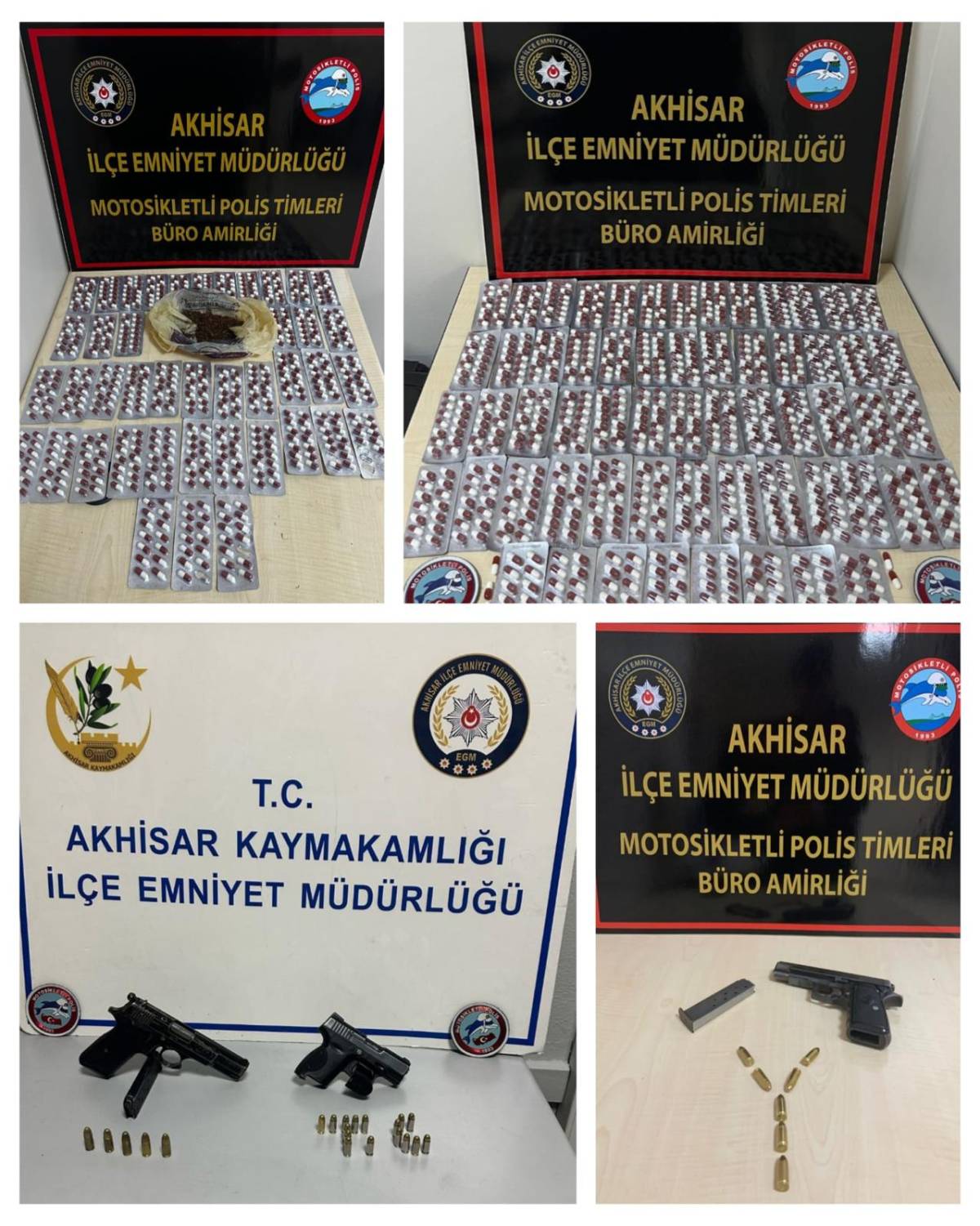 Akhisar’da Motosikletli Polis Timleri Suça Geçit Vermedi