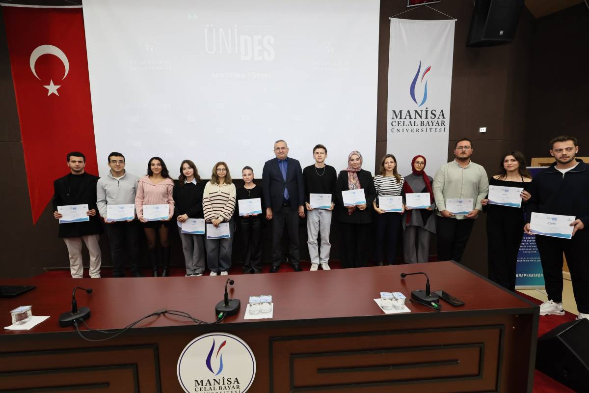 Manisa'da Gençlerin Üretim Gücüne ÜNİDES Desteği