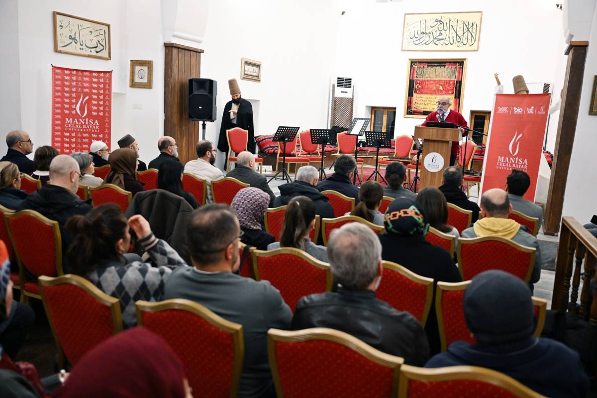 Manisa Mevlevihanesi’nde Mevlâna ve Mevlevilik Söyleşisi