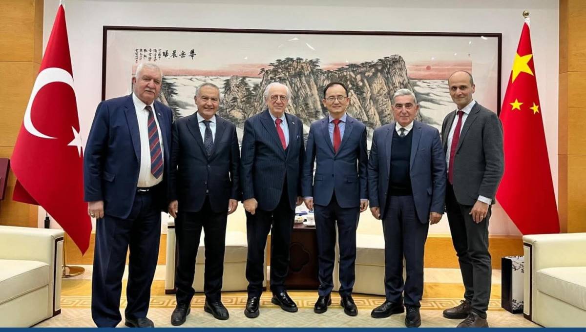 EİB yönetiminden Çin Büyükelçisine ticaret ziyareti
