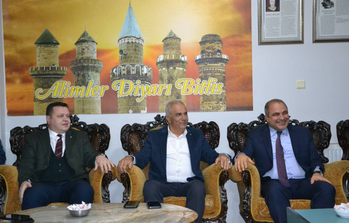 MHP Heyetinden Bitlisliler Derneği’ne “Terörsüz Türkiye” Ziyareti