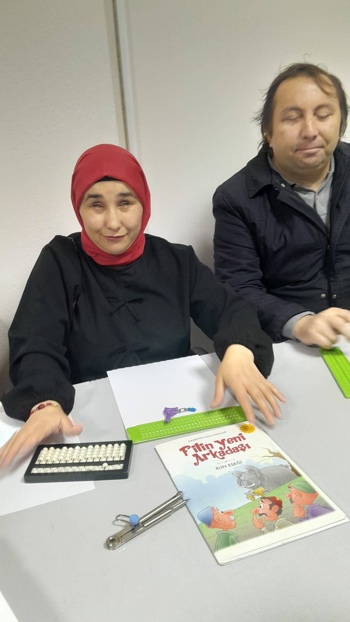 Altı Nokta’da kabartma yazı kursu başladı