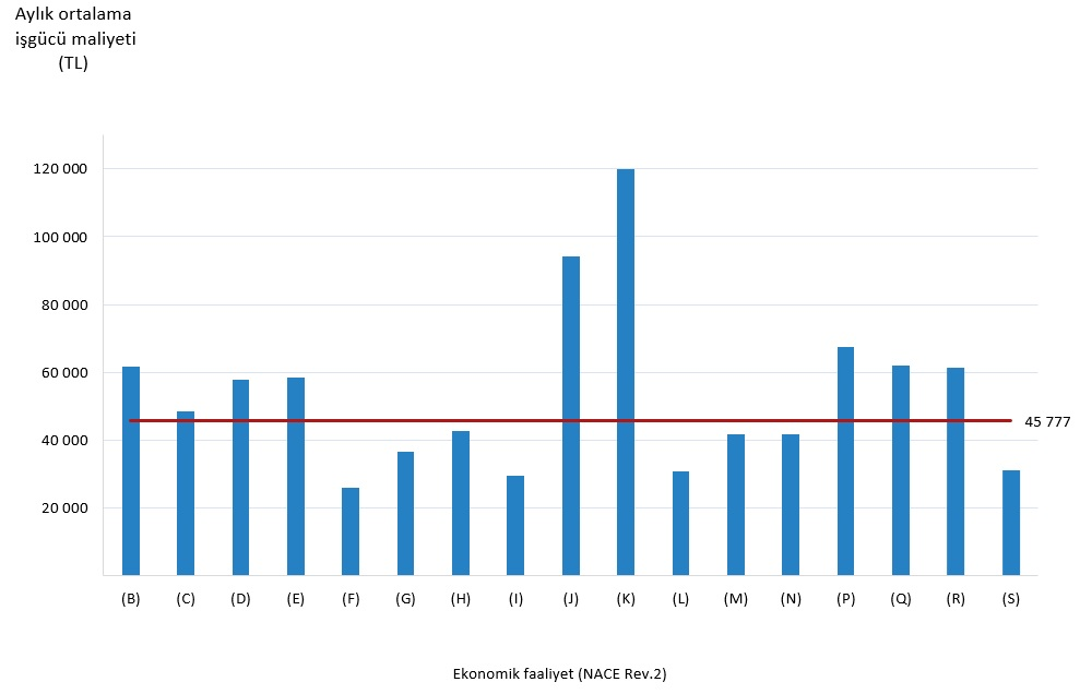 2024 Yılı İşgücü Maliyeti İstatistikleri Açıklandı