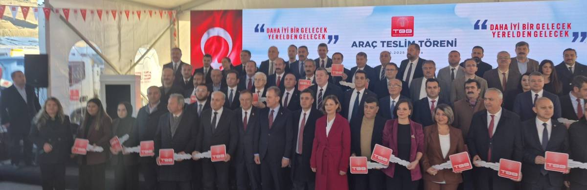 Salihli'nin Temizlik Filosuna TBB’den Güçlü Destek