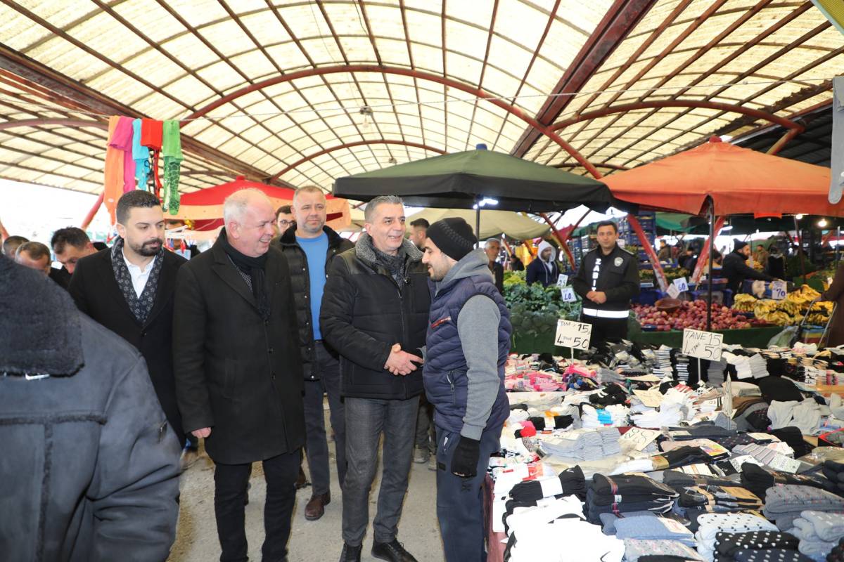 Hakan Şimşek Nurlupınar'da: Esnafın Talepleri Çözülecek