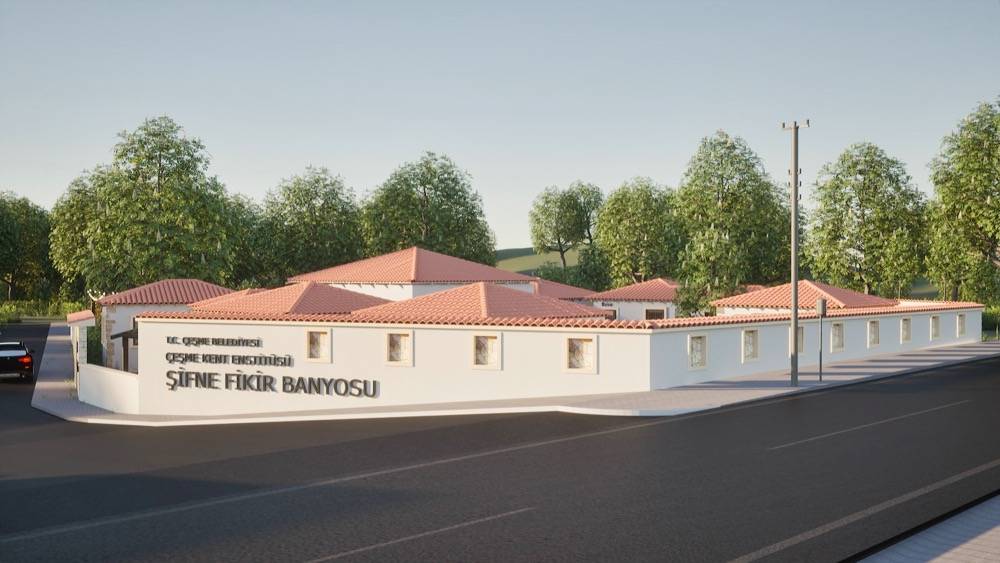 Şifne Fikir Banyosu Çeşme’ye yeni kamusal merkez kazandıracak