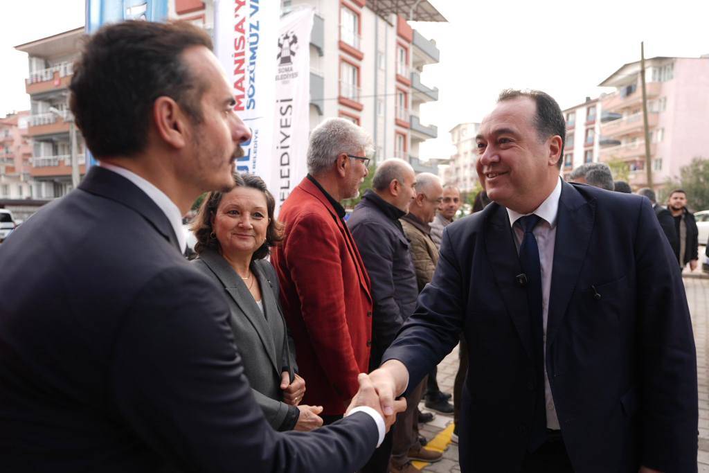 Başkan Dutlulu Soma’da projeleri ve hizmetleri anlattı