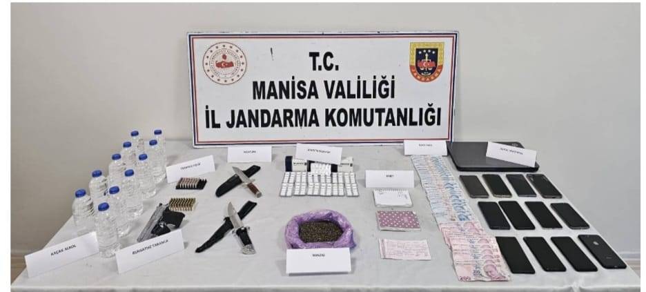 Akhisar ve Gölmarmara’da uyuşturucu operasyonu: 2 tutuklama