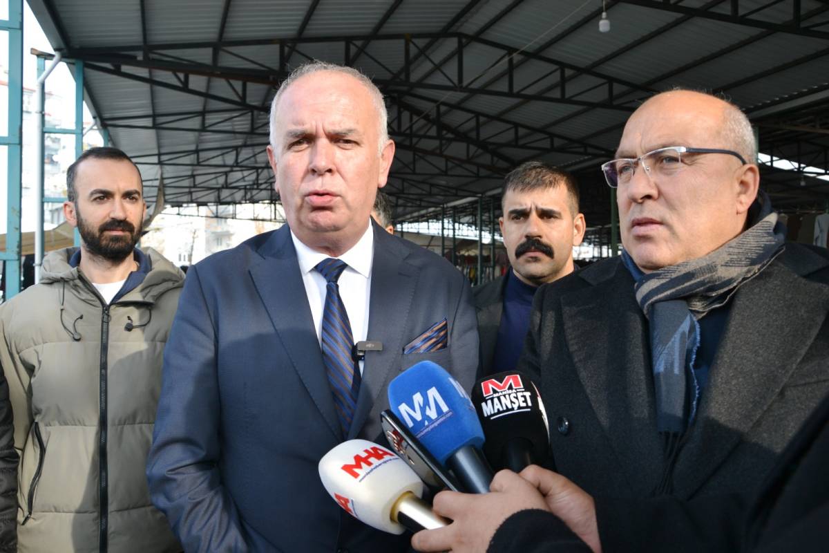 Federasyon Başkanı Ali Karaca'dan Perşembe  Pazarı Ziyareti