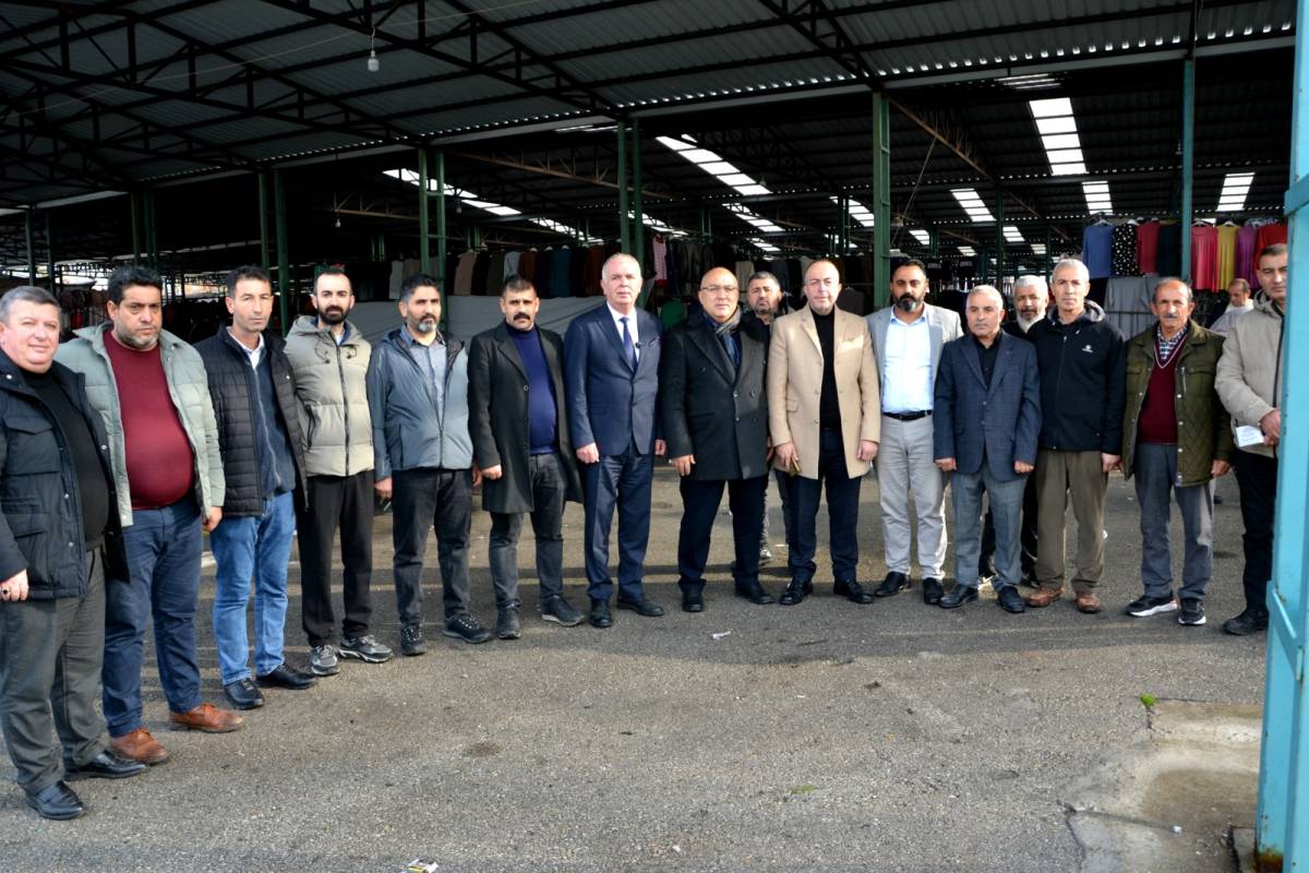 Federasyon Başkanı Ali Karaca'dan Perşembe  Pazarı Ziyareti