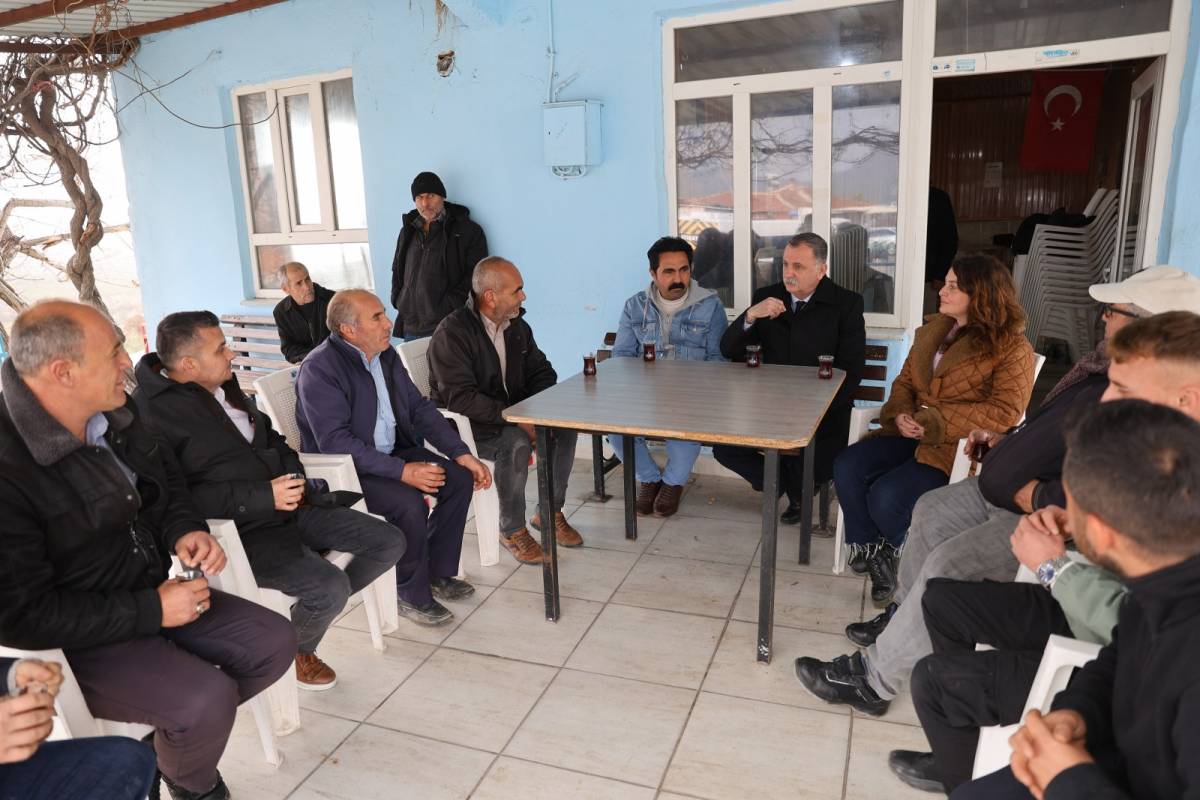 Başkan Semih Balaban Karaveliler’de vatandaşı dinledi