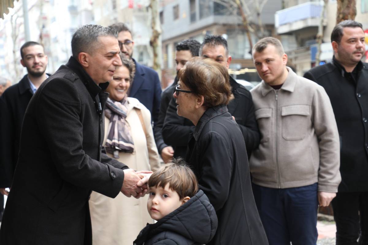 Başkan Hakan Şimşek’ten üç mahalleye ziyaret