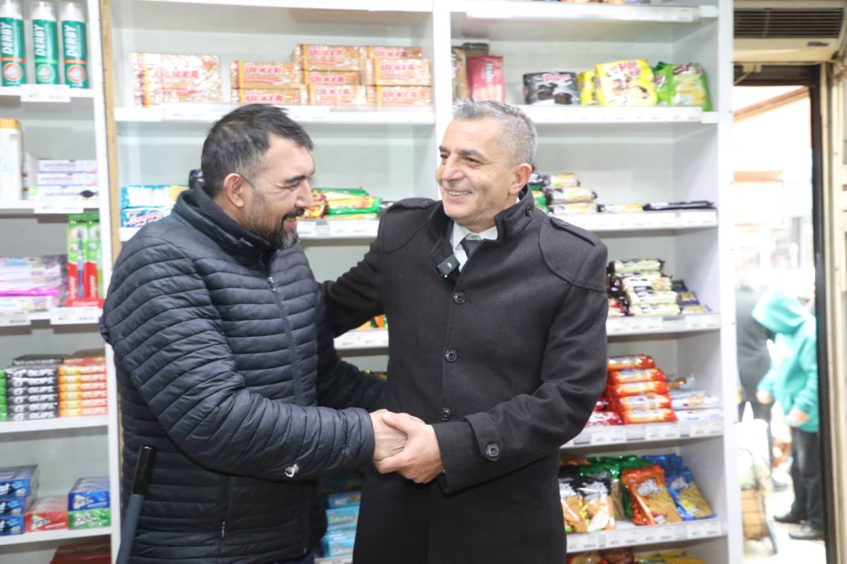 Başkan Hakan Şimşek’ten üç mahalleye ziyaret