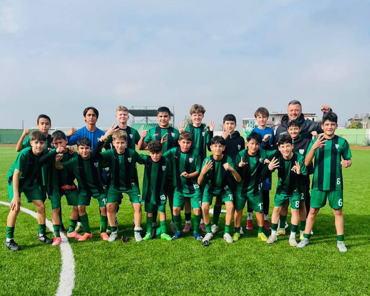 Akhisar Belediyespor U14 Manisa Şampiyonu oldu