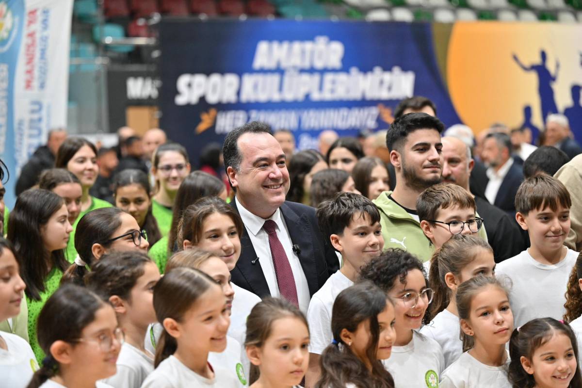 Amatör spor kulüplerinden Besim Dutlulu’ya teşekkür