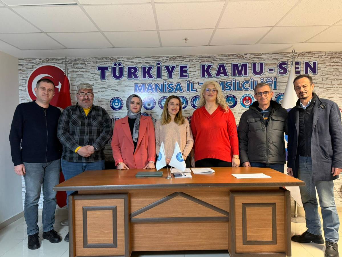 Türk Eğitim-Sen Manisa 1 No’lu Şube’de yeni görev dağılımı