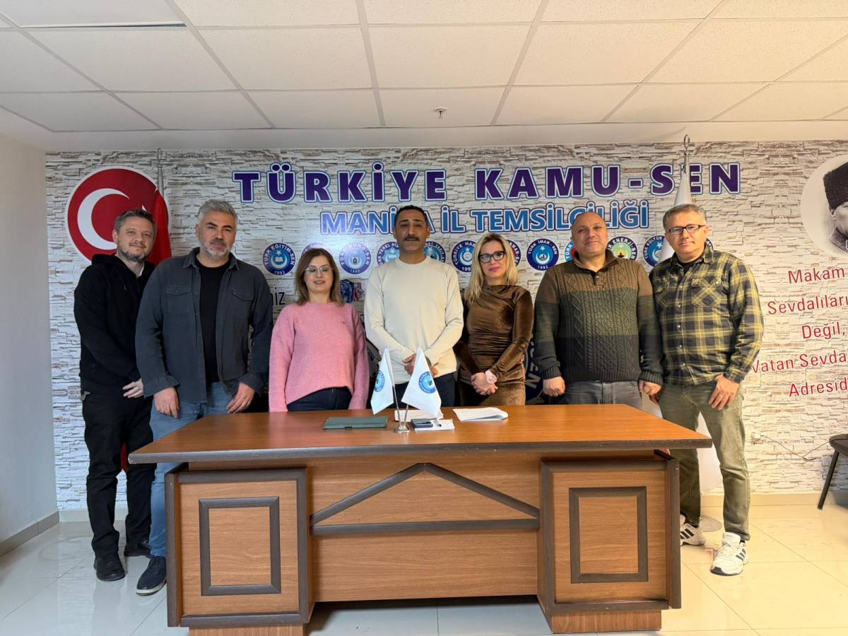 Türk Eğitim-Sen Manisa 1 No’lu Şube’de yeni görev dağılımı