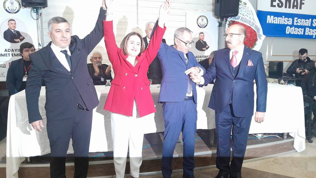 Manisa Esnaf ve Sanatkarlar Odası’nda 3 Adaylı Genel Kurul