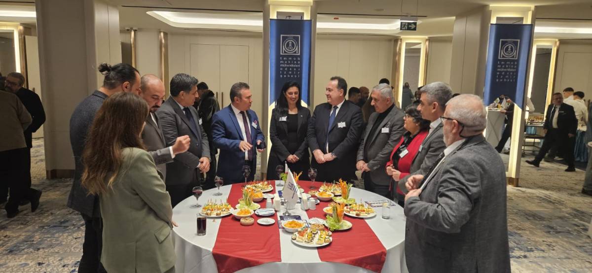 Manisa Makina Mühendisleri Odası’ndan yeni yıl kokteyli