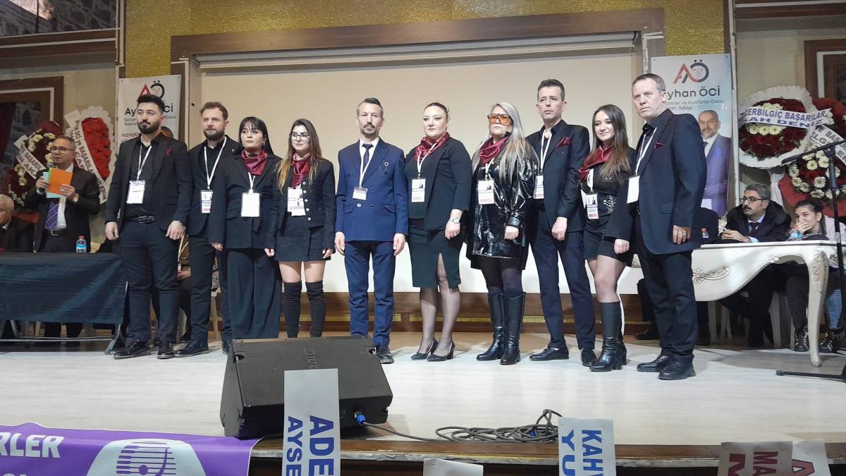 Manisa Berberler Odasında Adem Şahin yeniden başkan seçildi