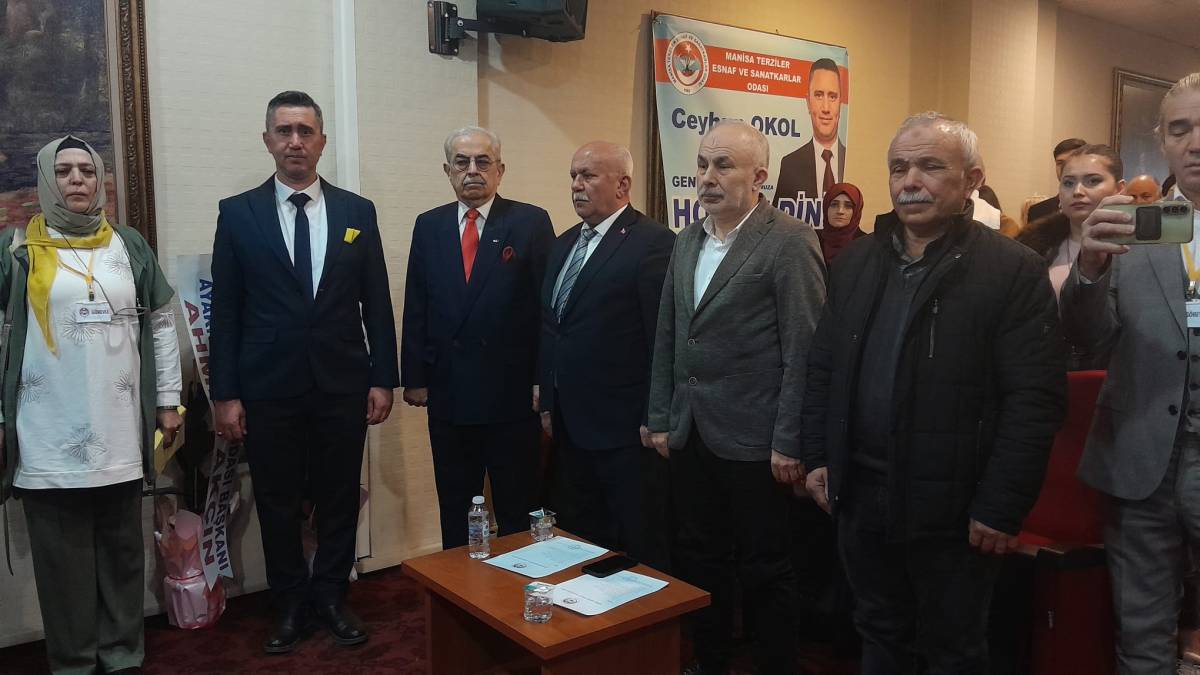 Manisa Terziler Odası’nda Ceyhan Okol dönemi