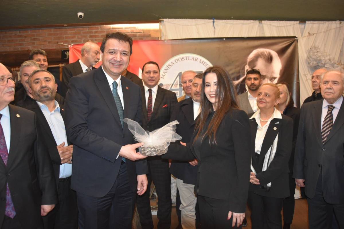 Manisa Dostlar Meclisi’nin konuğu Mahmut Arıkan oldu