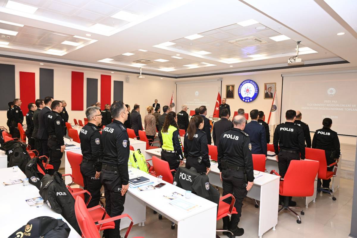 Manisa’da 2025 güvenlik toplantısı yapıldı