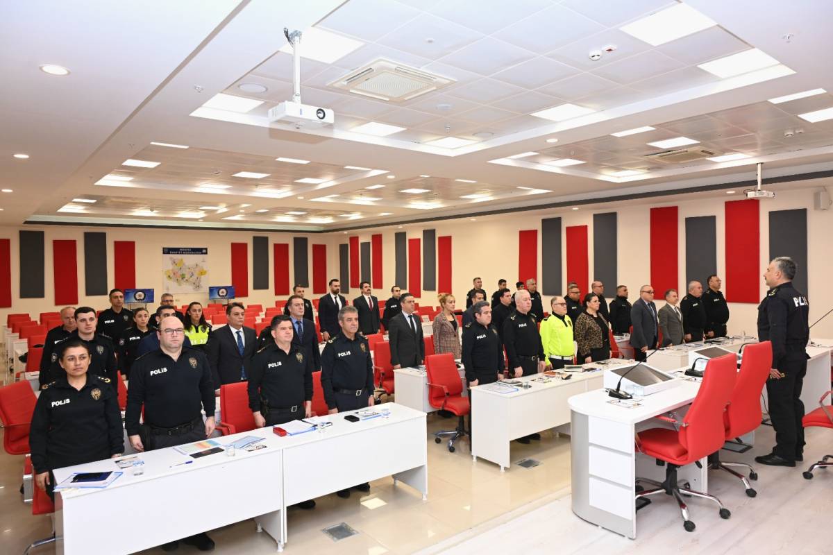 Manisa’da 2025 güvenlik toplantısı yapıldı