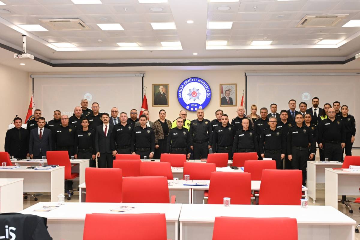 Manisa’da 2025 güvenlik toplantısı yapıldı