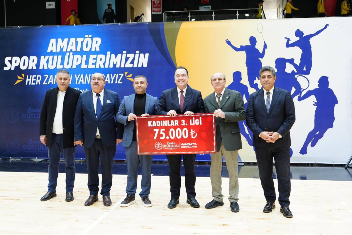 Büyükşehirden amatör kulüplere 12,7 milyon destek