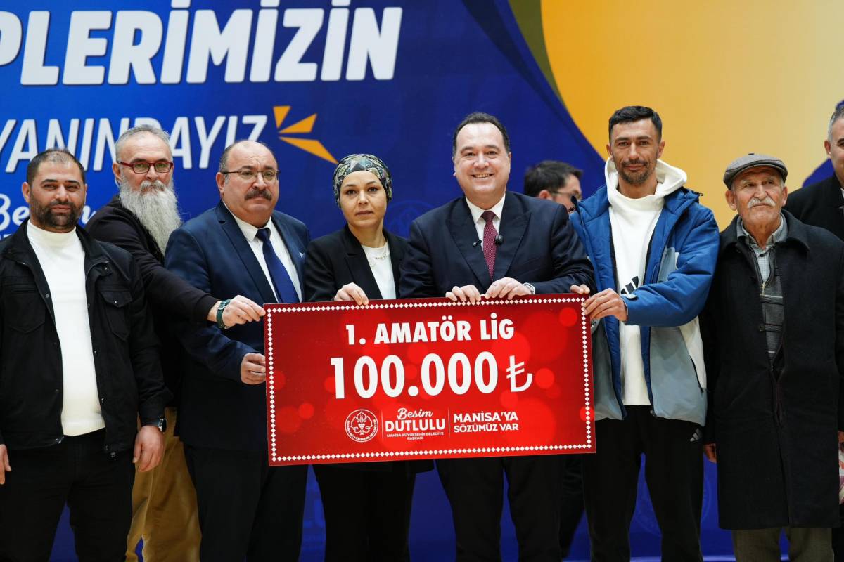 Büyükşehirden amatör kulüplere 12,7 milyon destek