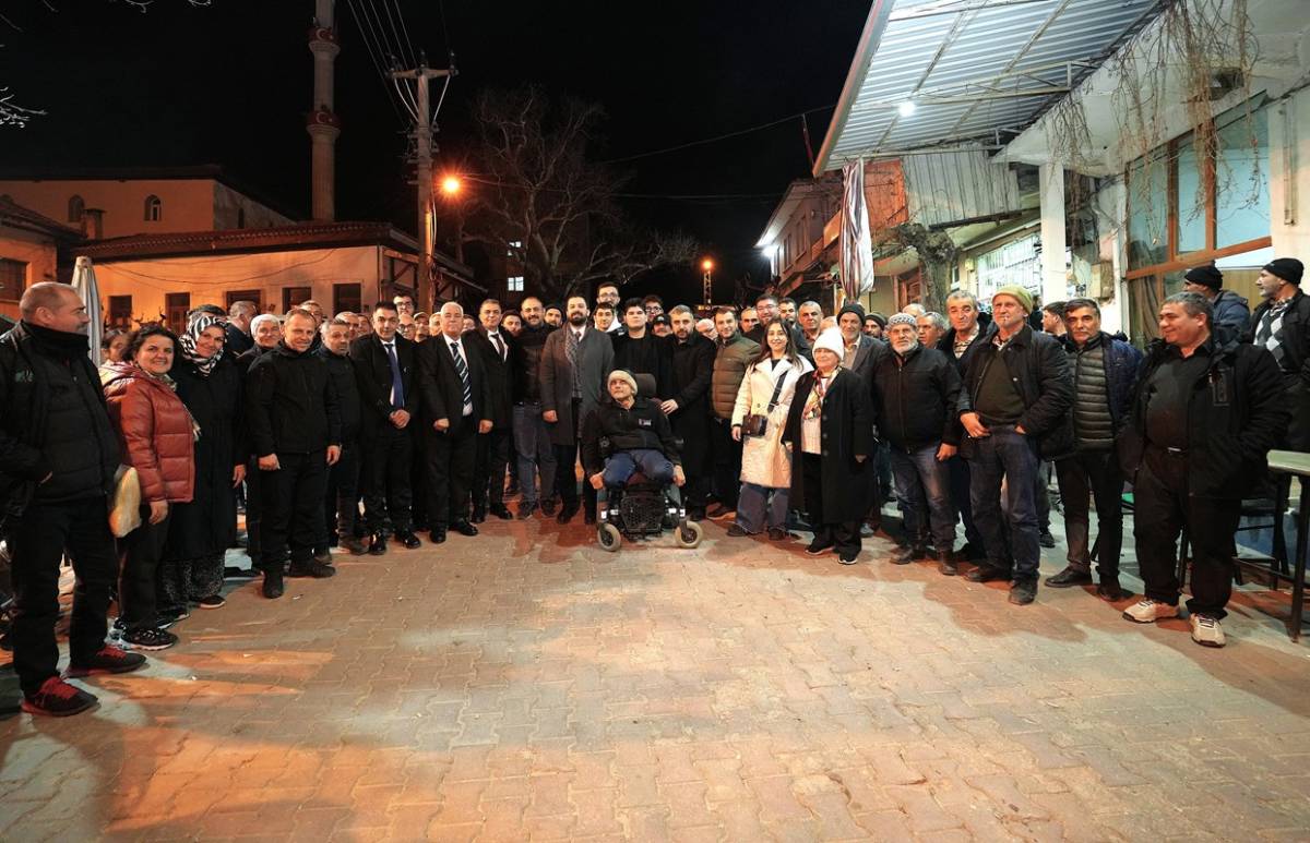 Başkan Hakan Şimşek mahalle gezilerine başladı