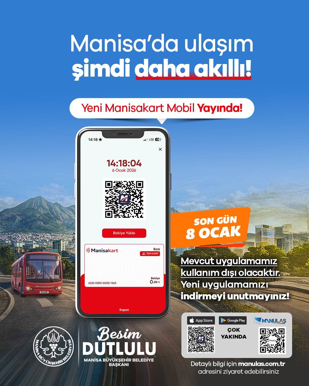 Manisa Ulaşımında Dijital Devrim: QR Kod Dönemi