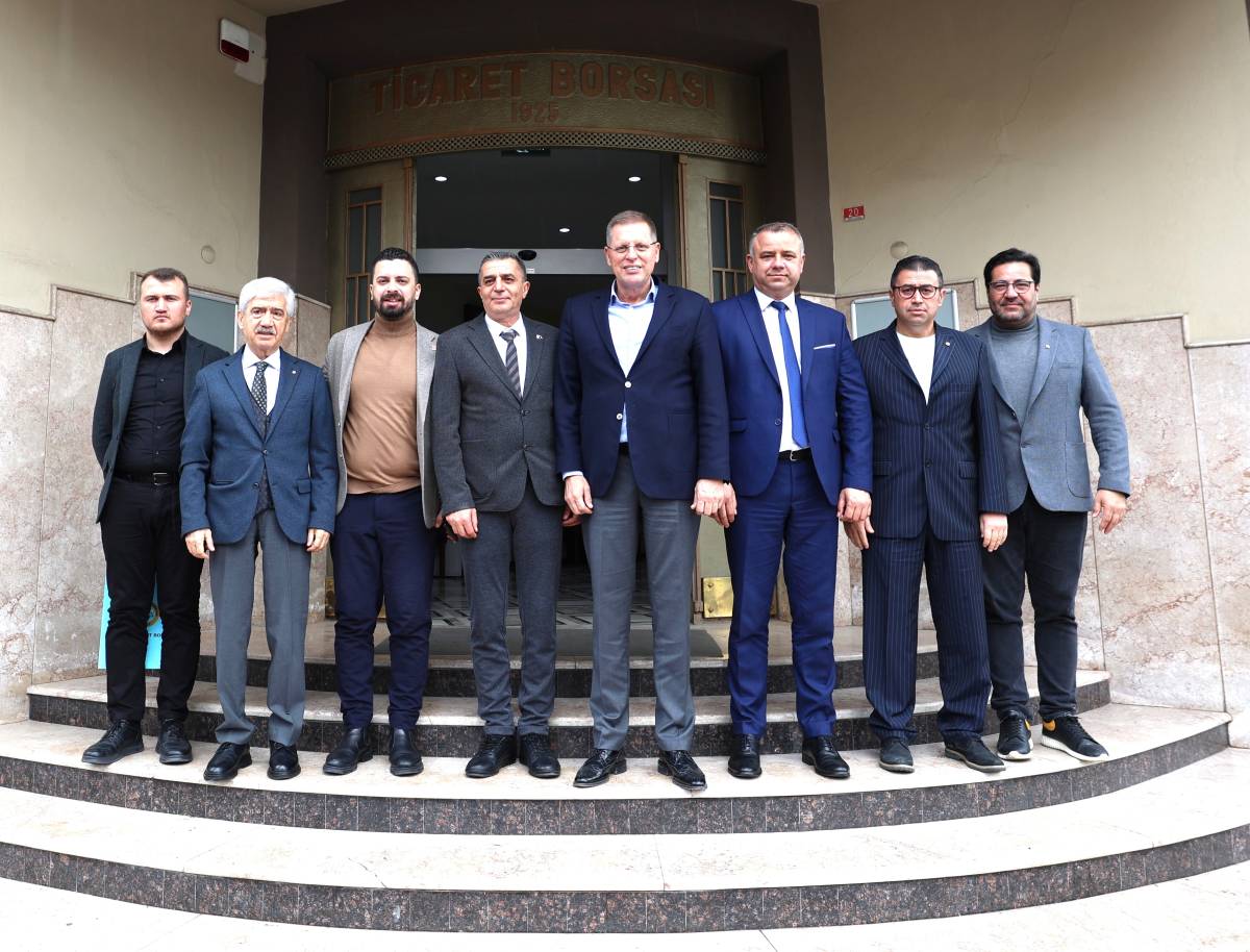 Başkan Hakan Şimşek’ten Ticaret Borsası’na ziyaret