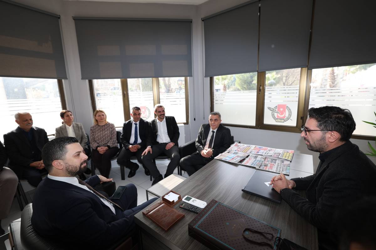Başkan Şimşek’ten Manisa Gazeteciler Cemiyeti’ne ziyaret
