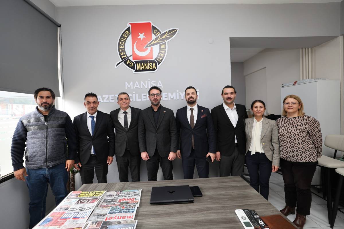 Başkan Şimşek’ten Manisa Gazeteciler Cemiyeti’ne ziyaret