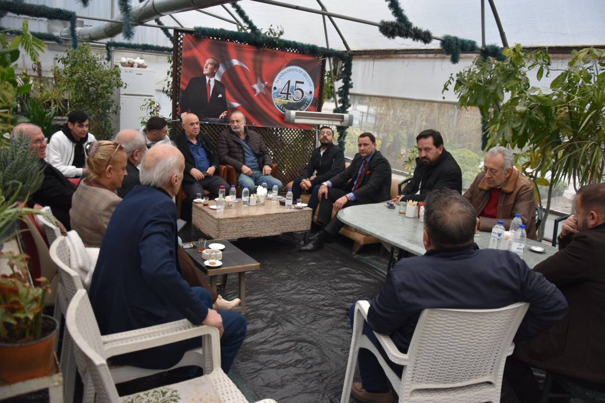 Tarzanlar’dan Manisa Dostlar Meclisi’ne anlamlı ziyaret