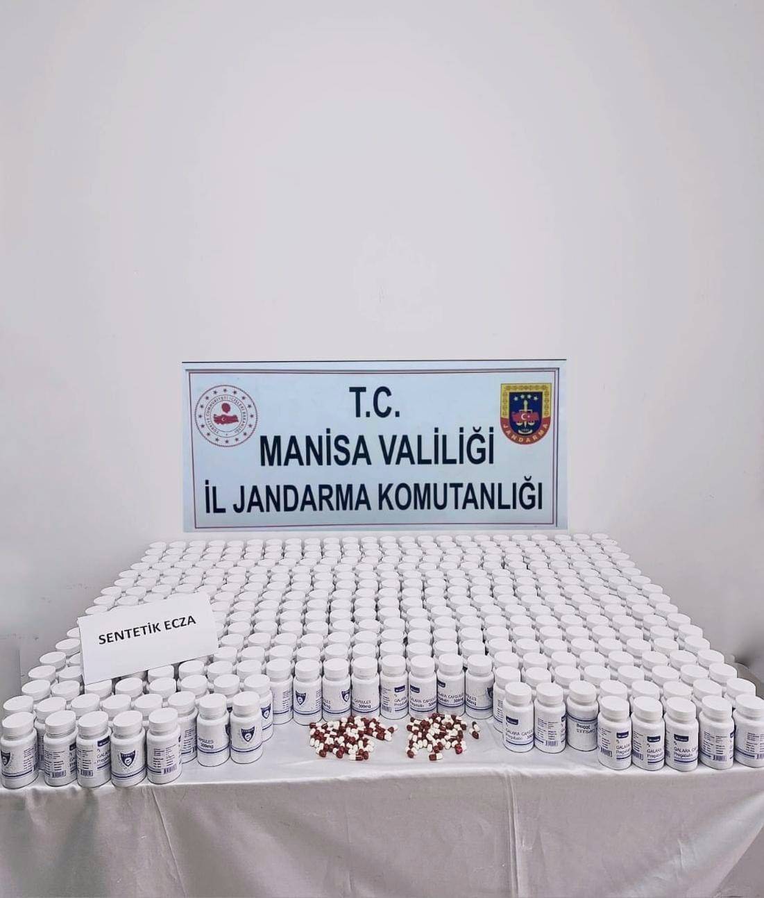 Manisa’da Yılbaşı Operasyonu: 35 Bin Hap Ele Geçirildi