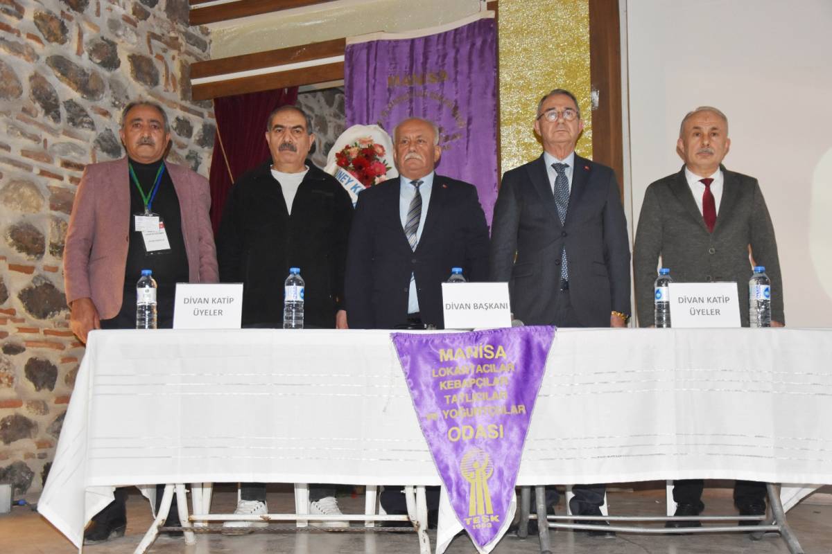 Lokantacılar Odası’nda Şafak Yıldırım Güven Tazeledi