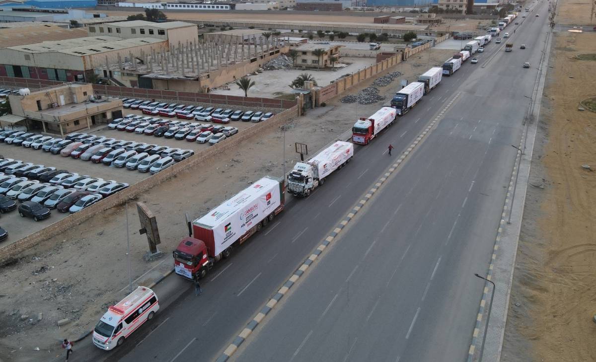 Manisa’nın Yardımları Gazze’ye Ulaştı: Cansuyu’ndan Dev Filo