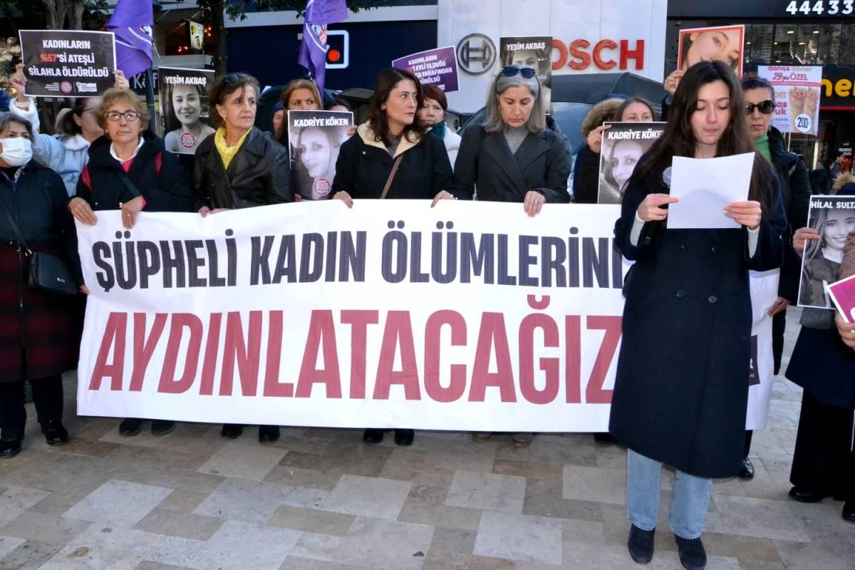 Manisa’da kadın cinayetlerine isyan: “Yaşamak istiyoruz”