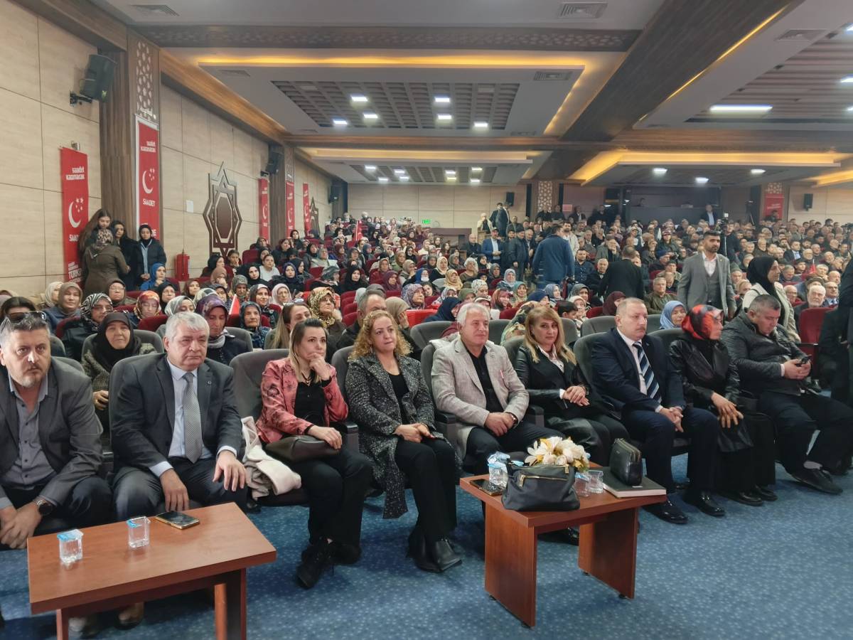 Saadet Partisi Manisa'da Zekayi Yılmaz Güven Tazeledi