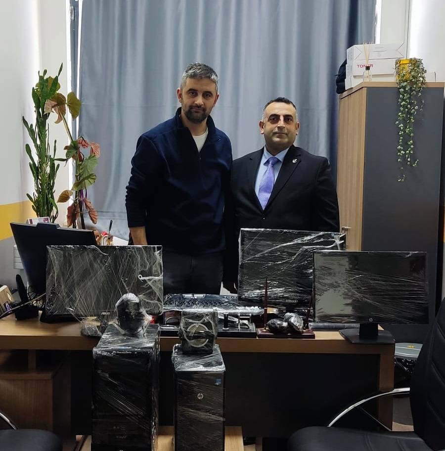 Başkan İbrahim Şahin Mezun Olduğu Okulu Unutmadı