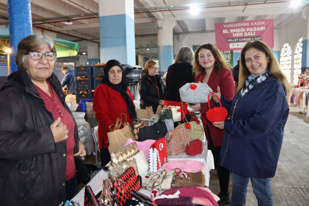 Yunusemre’de 14 Şubat temalı kadın emeği pazarı