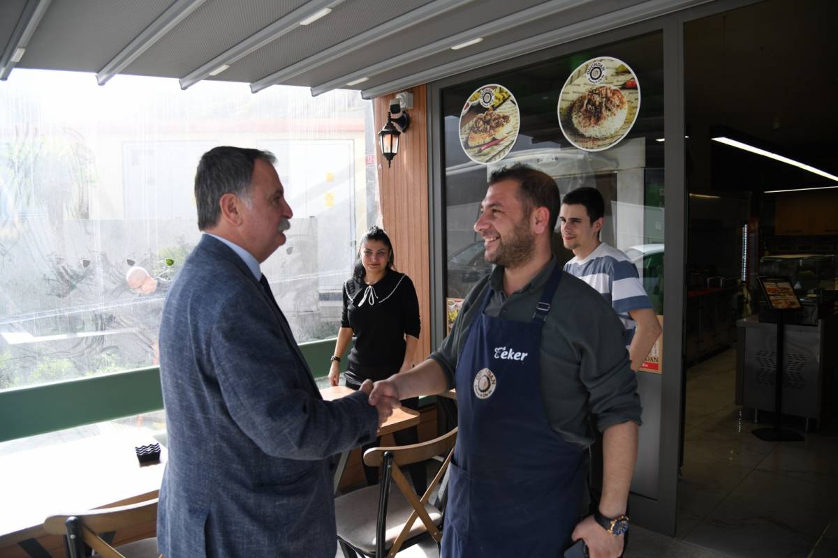 Başkan Balaban Esnaf Ziyaretlerini Aralıksız Sürdürüyor