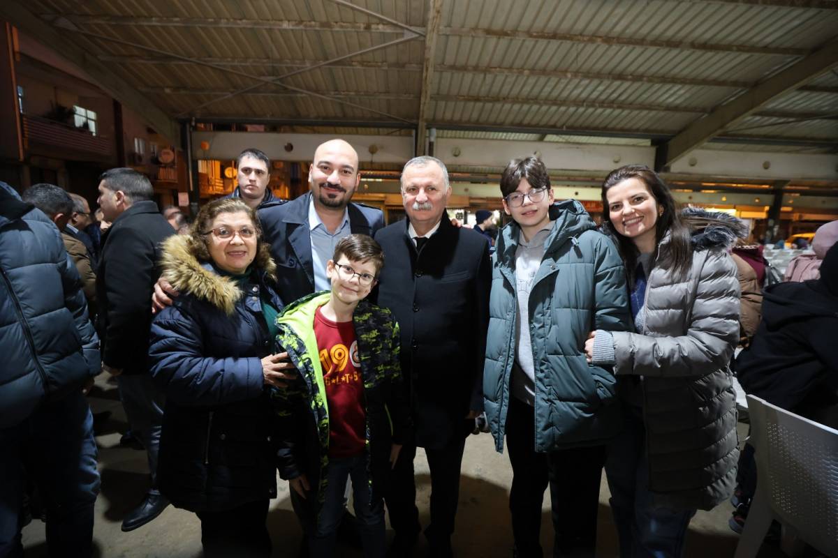 Balaban Karaköy’de İftar Sofrasında