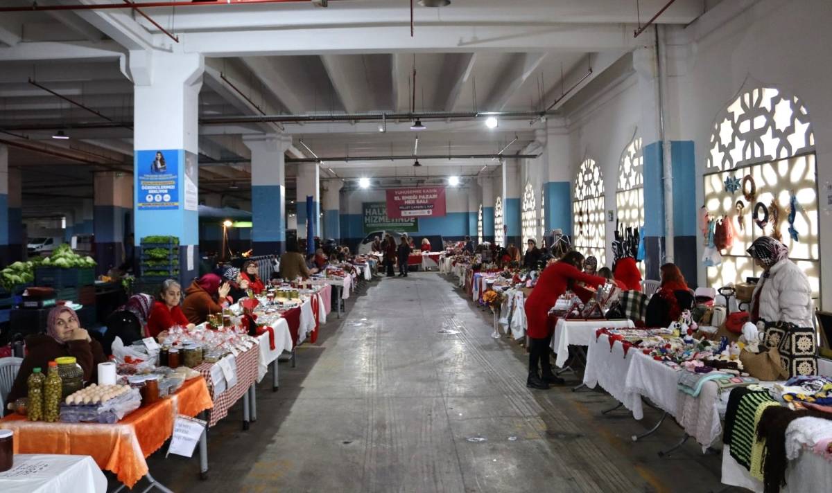 Yunusemre’de 14 Şubat temalı kadın emeği pazarı