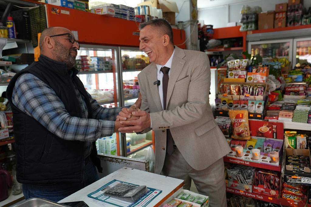 Şimşek’ten Üç Caddede Esnaf Ziyareti