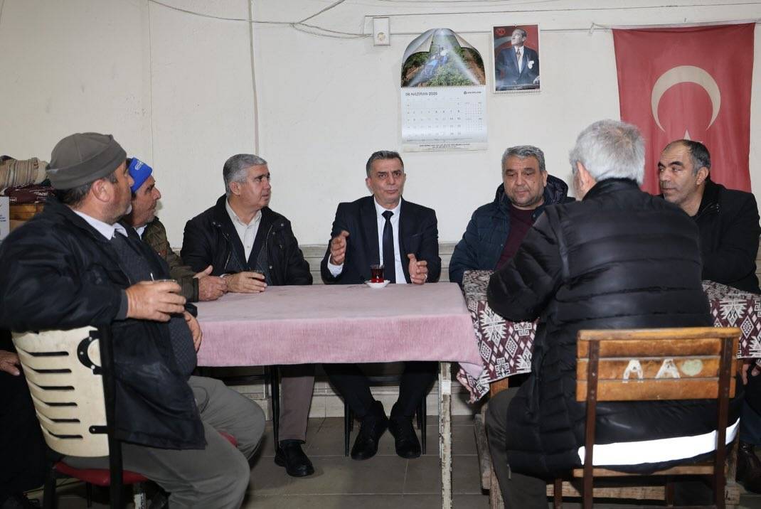 Başkan Şimşek’ten Muhtarlarla Sağanak Değerlendirmesi