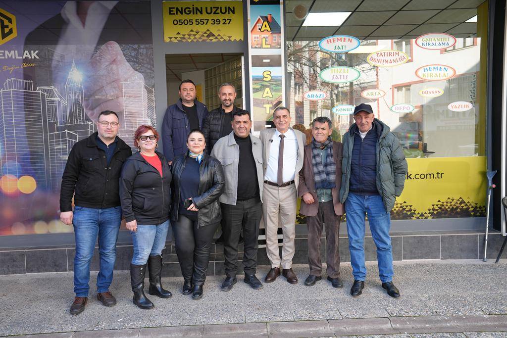 Şimşek’ten Üç Caddede Esnaf Ziyareti